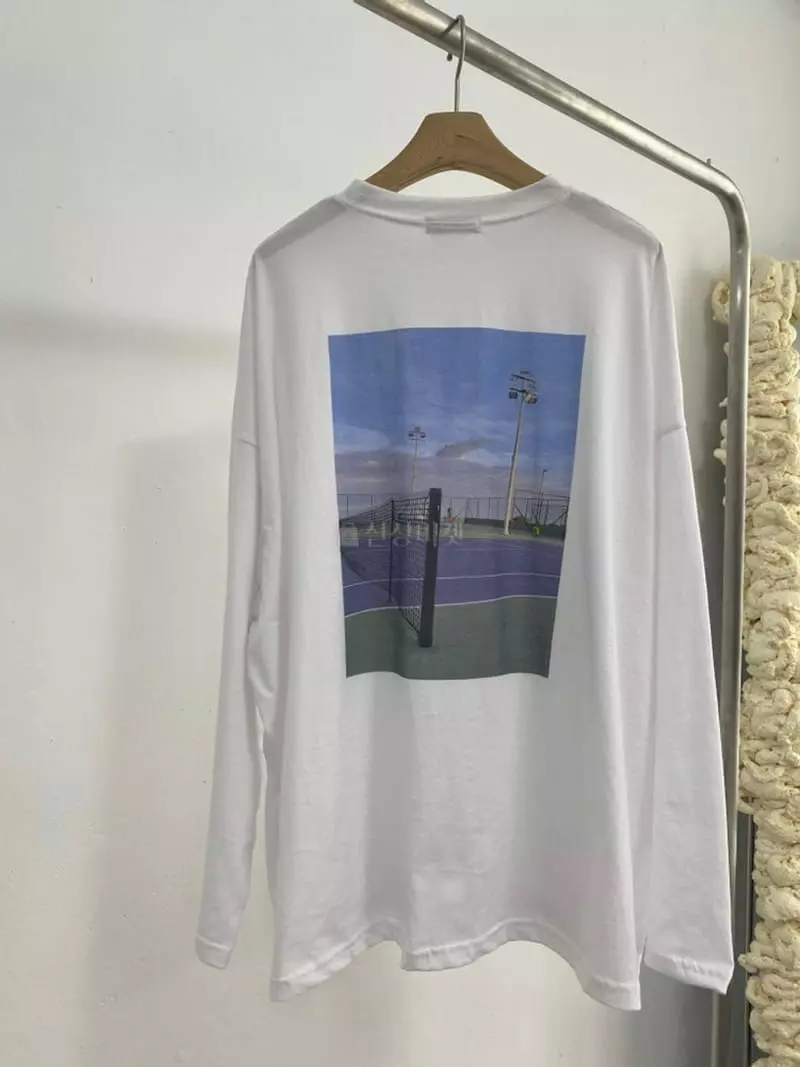 Ala Mode - Korean Women Fashion - #restrostyle - Tennis Tee - 4