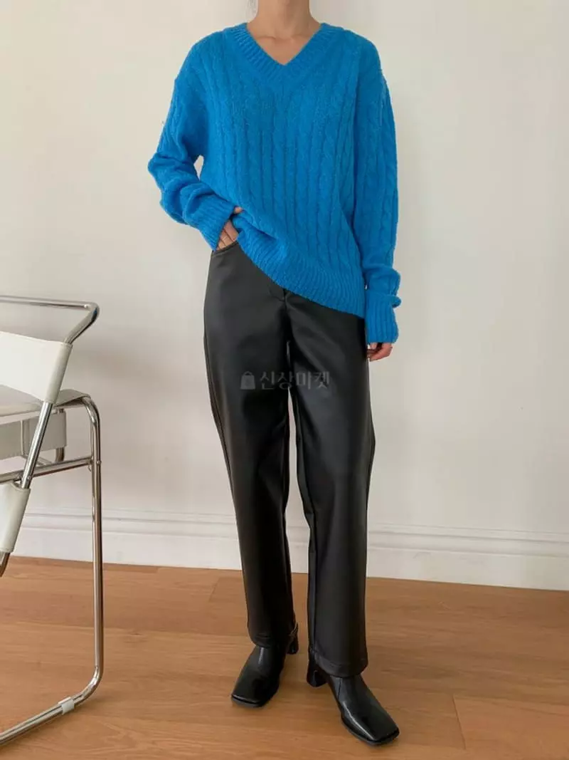 Ala Mode - Korean Women Fashion - #shopsmall - All Bookle Twist Knit - 4