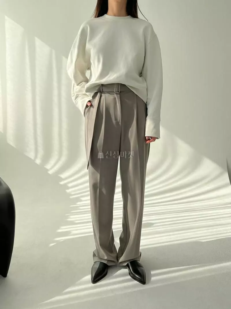 Ala Mode - Korean Women Fashion - #thelittlethings - Sandar Belt Pants
