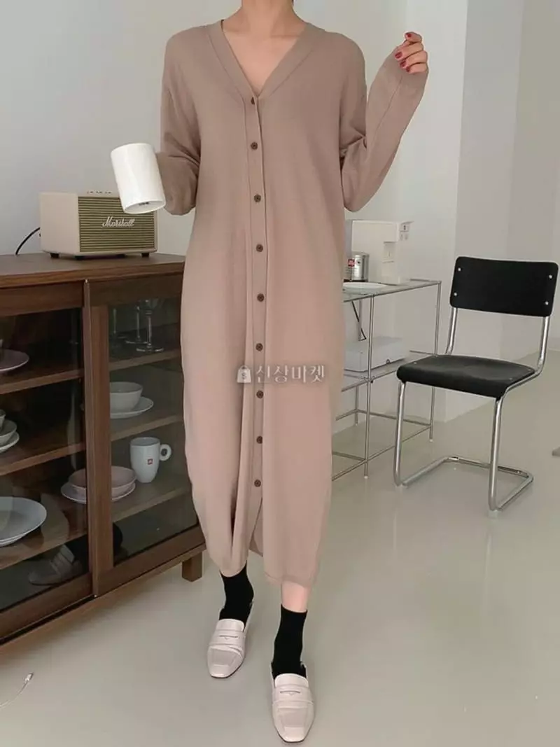 Ala Mode - Korean Women Fashion - #vintageinspired - Two Way Long - 3