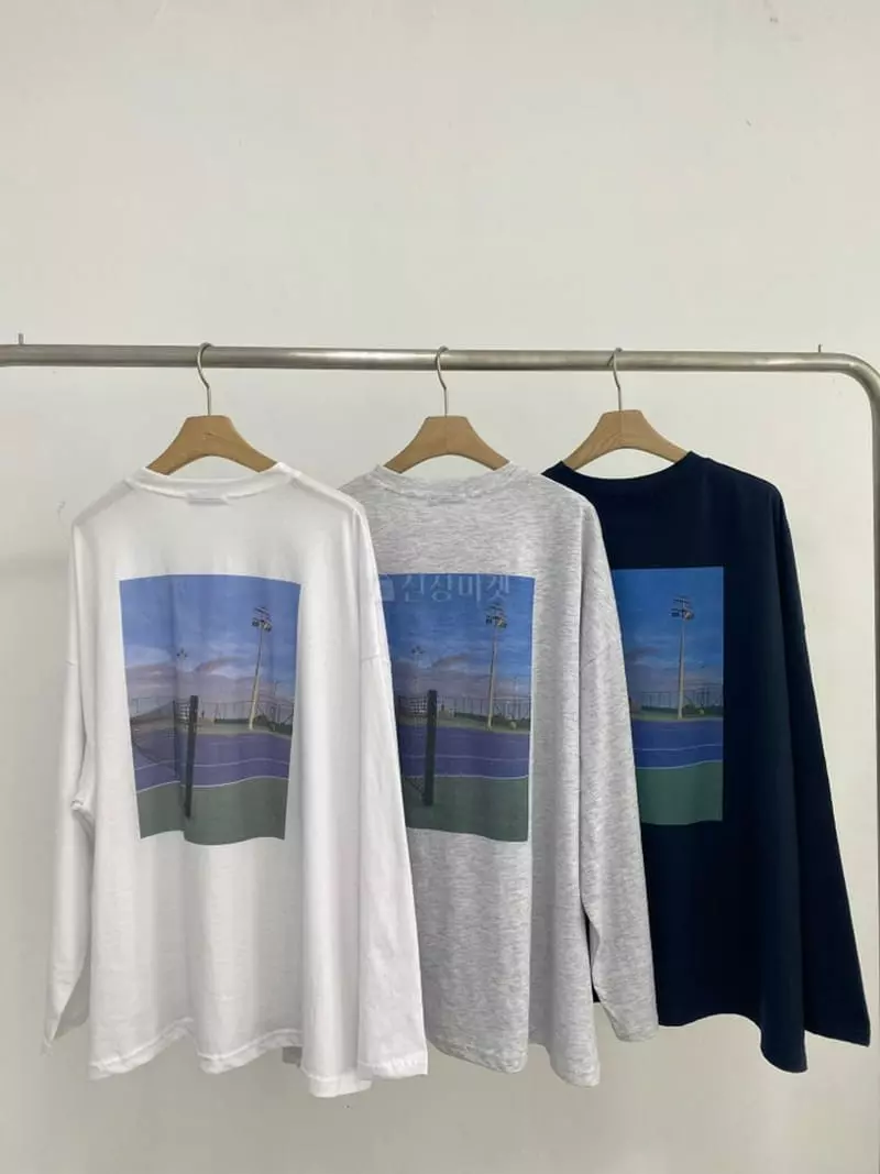Ala Mode - Korean Women Fashion - #vintagekidsstyle - Tennis Tee