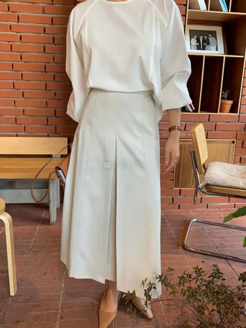 Ala Mode - Korean Women Fashion - #womensfashion - Line Skirt - 3