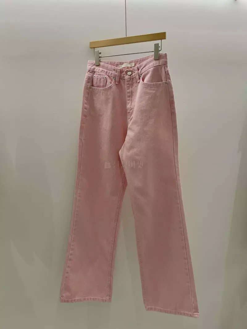 Alike - Korean Women Fashion - #momslook - Pigment Pink Pants - 2