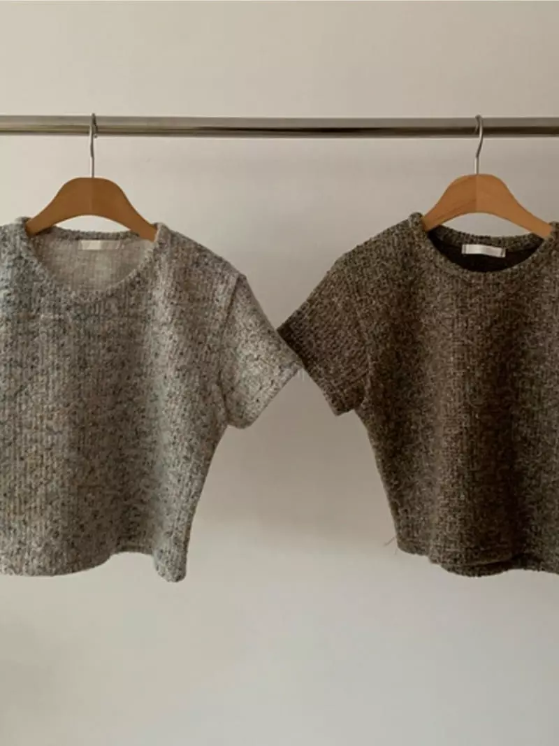 Alike - Korean Women Fashion - #pursuepretty - All Scorn Short Sleeves Tee - 9