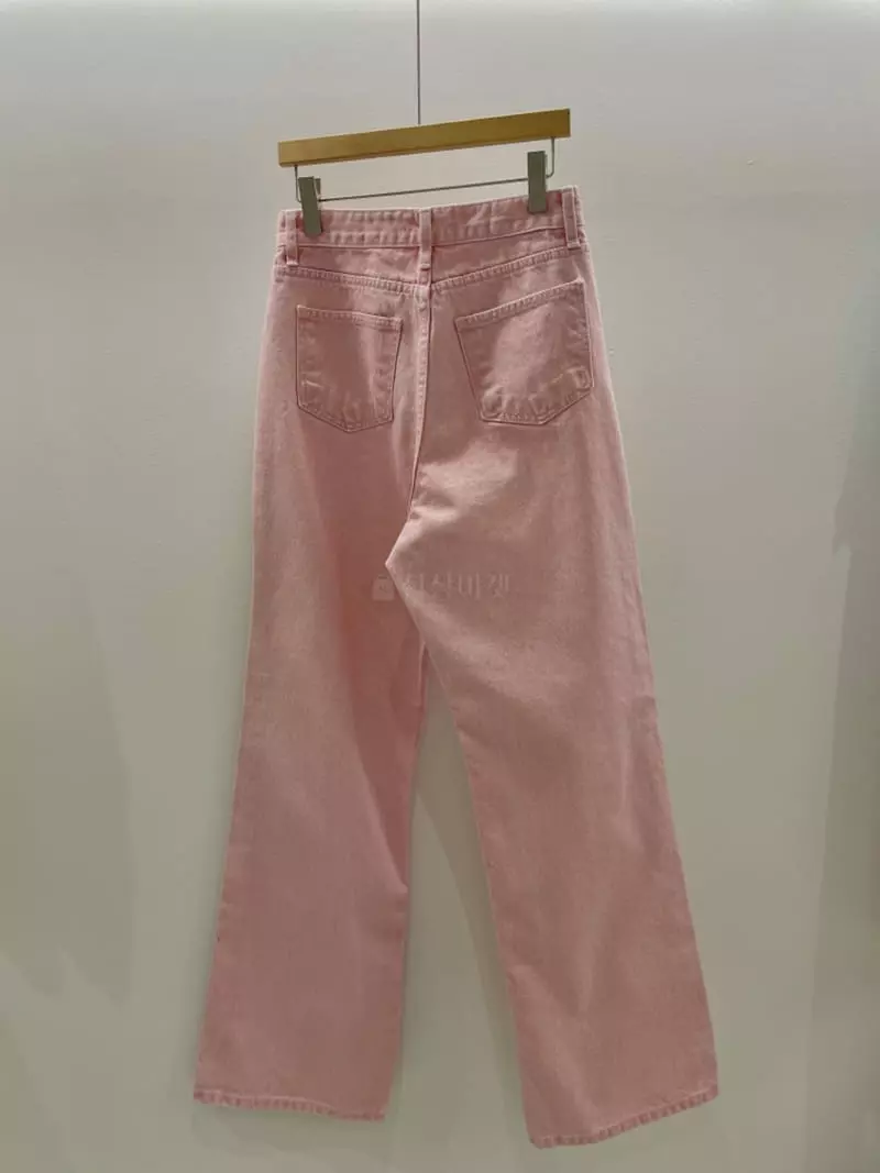 Alike - Korean Women Fashion - #womensfashion - Pigment Pink Pants - 3