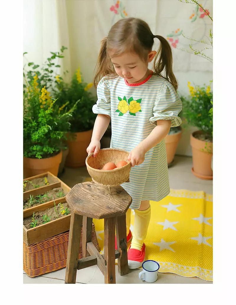 Amber - Korean Children Fashion - #discoveringself - Rose One-piece