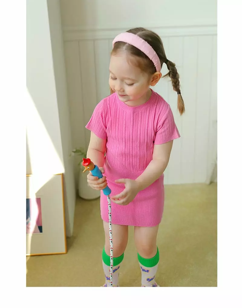 Amber - Korean Children Fashion - #magicofchildhood - Nezz Knit One-piece