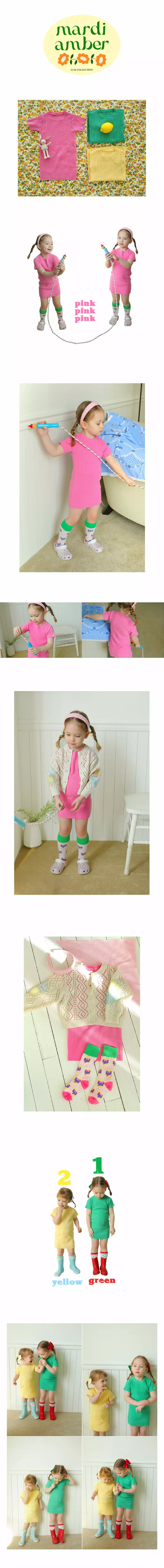 Amber - Korean Children Fashion - #minifashionista - Nezz Knit One-piece - 2
