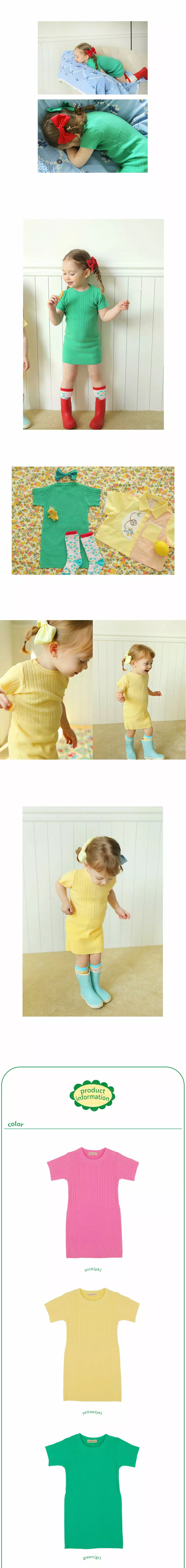 Amber - Korean Children Fashion - #prettylittlegirls - Nezz Knit One-piece - 3