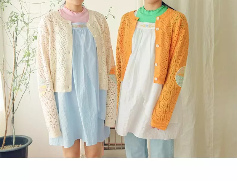 Amber - Korean Women Fashion - #momslook - Mom Lev Knit Cardigan - 2