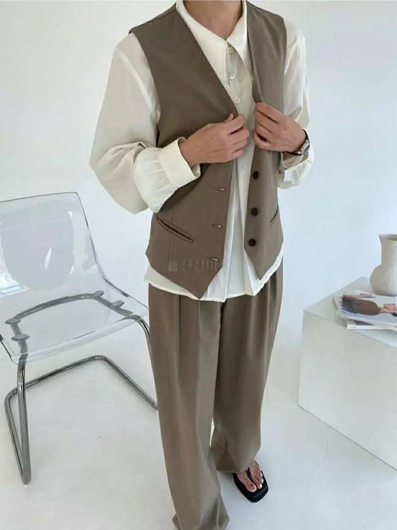 Ann Margret - Korean Women Fashion - #momslook - Classic Vest - 3