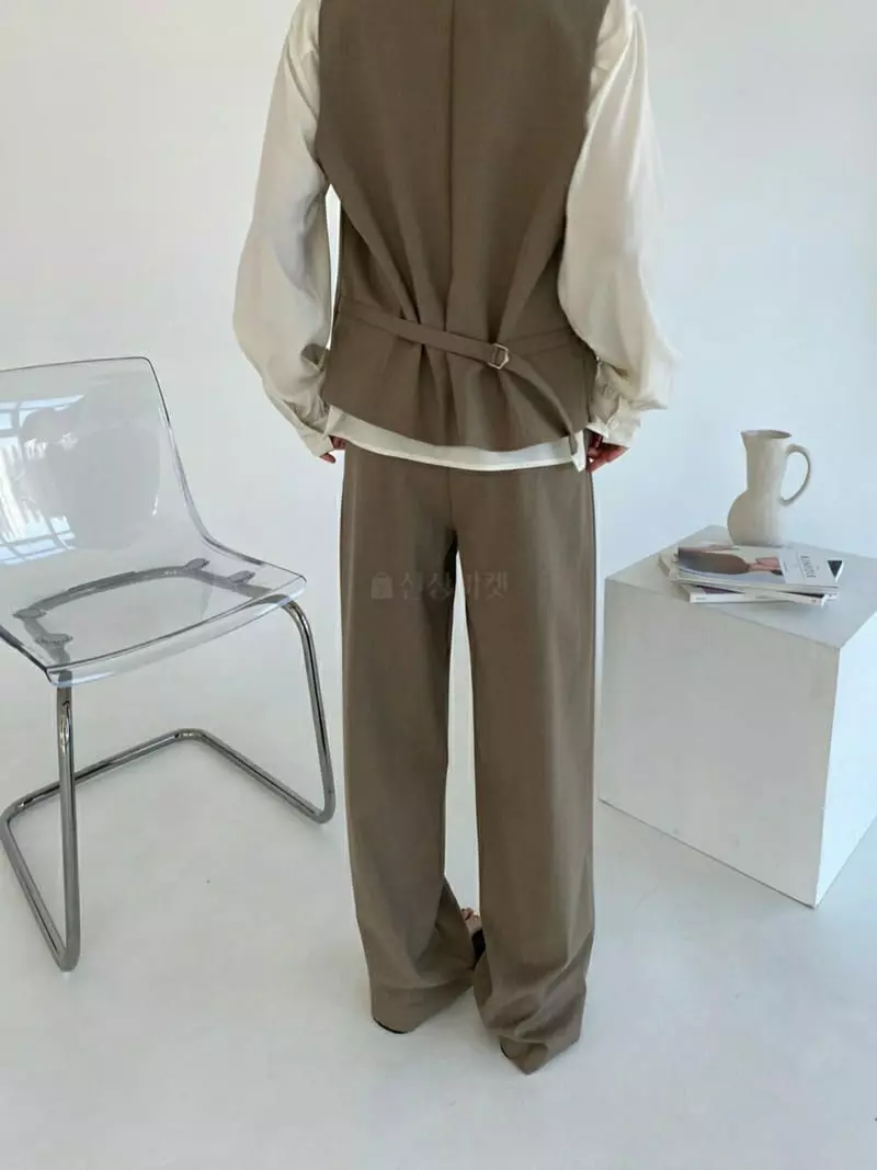 Ann Margret - Korean Women Fashion - #momslook - Classic Vest - 5