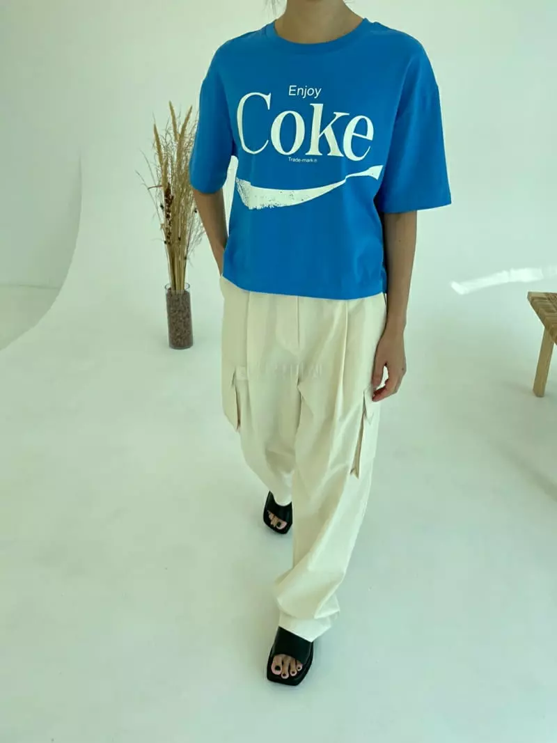 Ann Margret - Korean Women Fashion - #momslook - Coc Crop Tee - 5