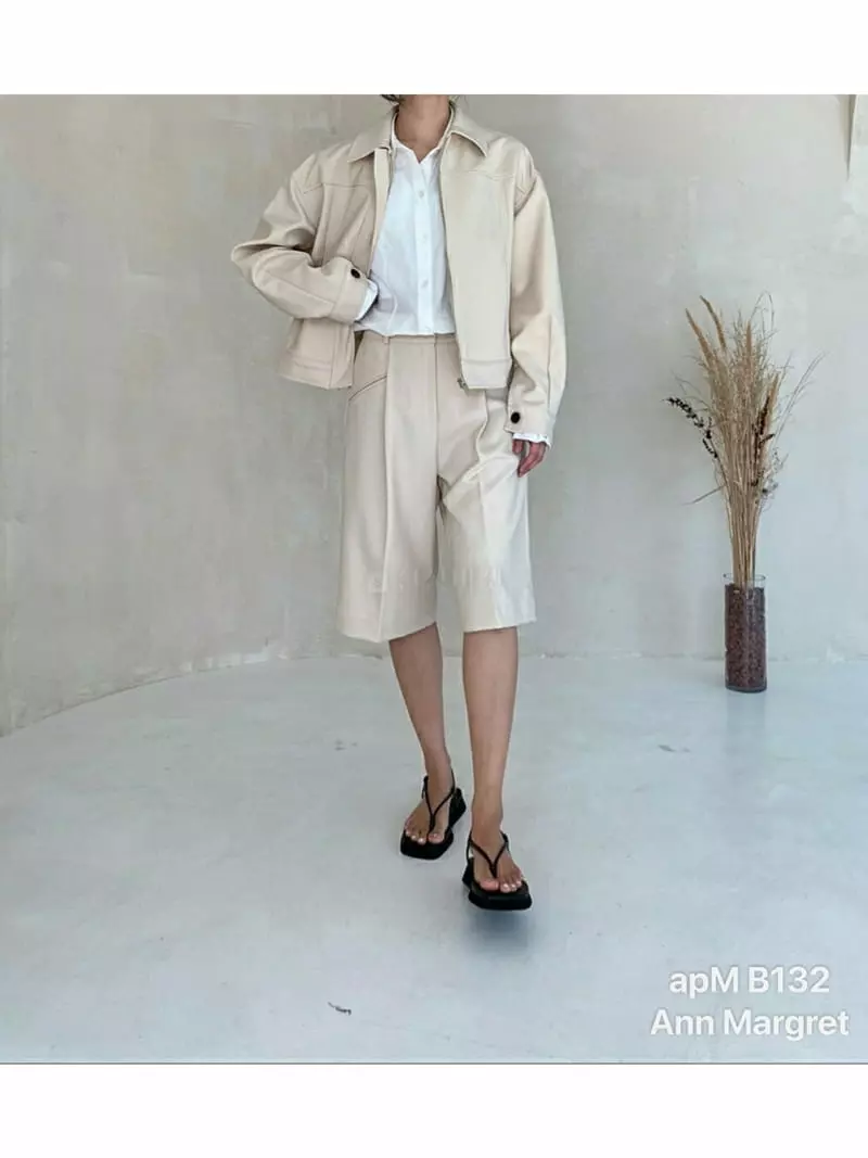 Ann Margret - Korean Women Fashion - #momslook - Ballen Burmuda Pants
