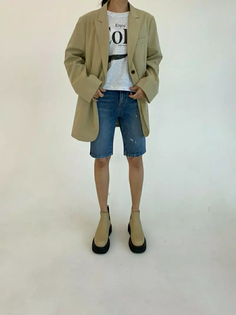 Ann Margret - Korean Women Fashion - #pursuepretty - Half Jeans - 5