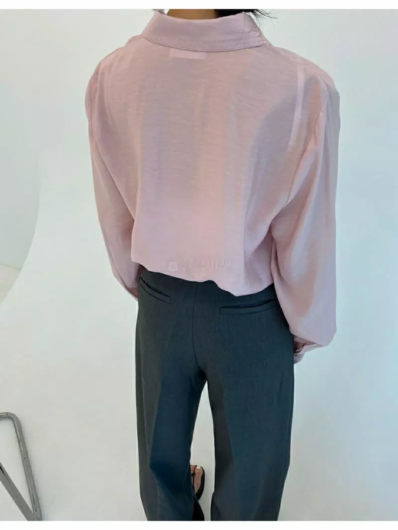 Ann Margret - Korean Women Fashion - #restrostyle - Rolly Embroidery Shirt - 3