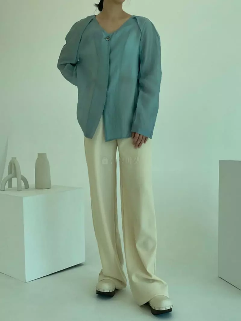 Ann Margret - Korean Women Fashion - #romanticstyle - Roben Blouse - 3