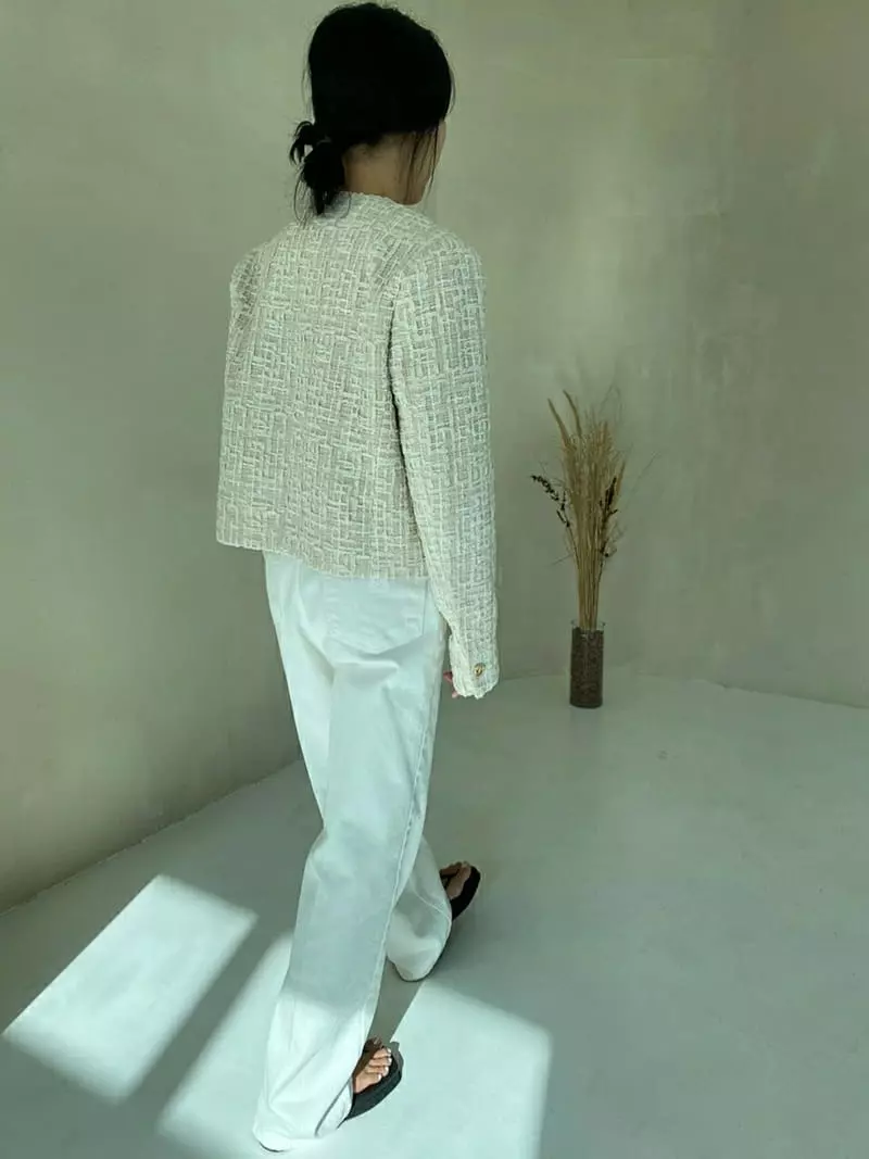 Ann Margret - Korean Women Fashion - #thelittlethings - Twid Short Jacket - 3