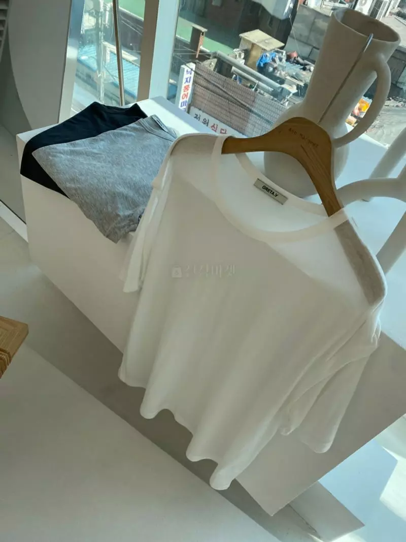 Ann Margret - Korean Women Fashion - #momslook - Tencel Tee - 4