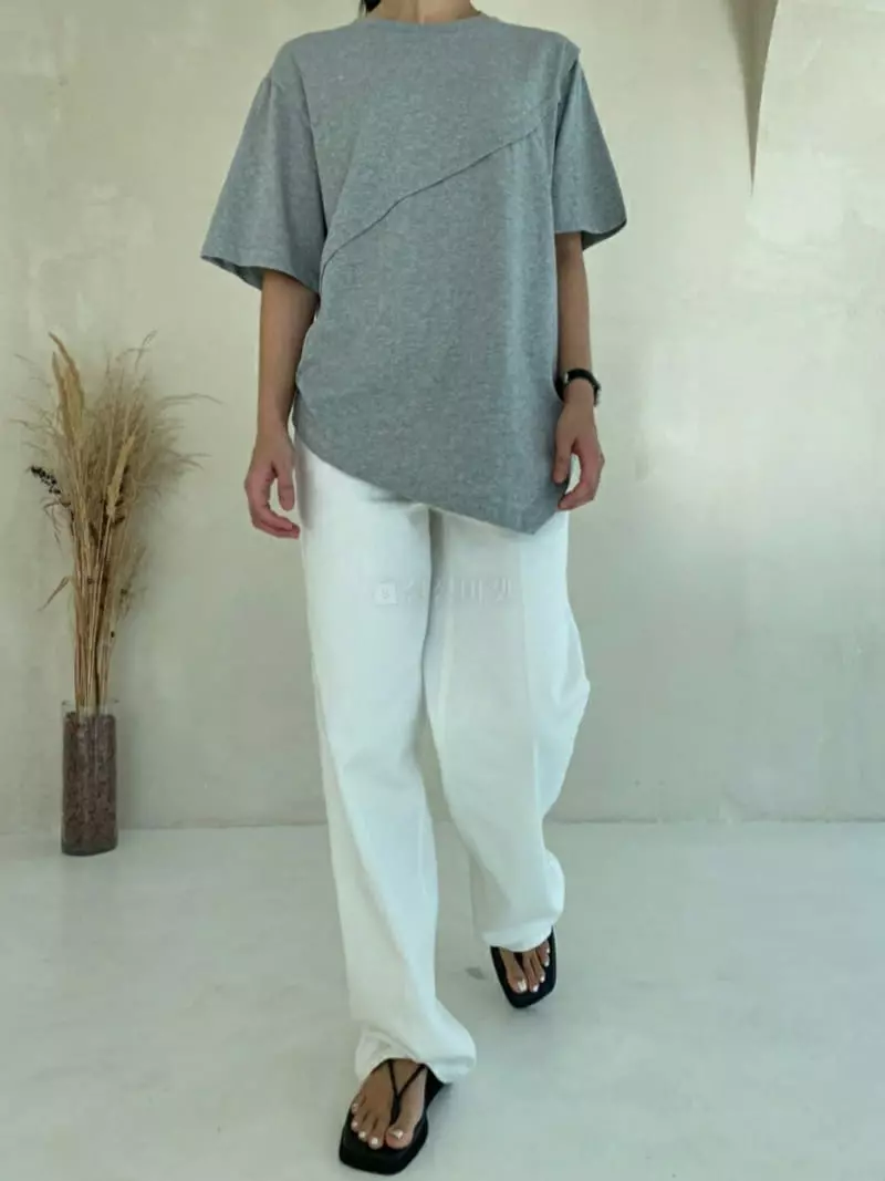 Ann Margret - Korean Women Fashion - #womensfashion - Wave Tee