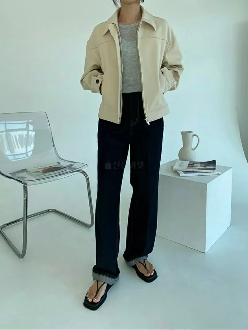 Ann Margret - Korean Women Fashion - #womensfashion - Non Pade Jeans - 5