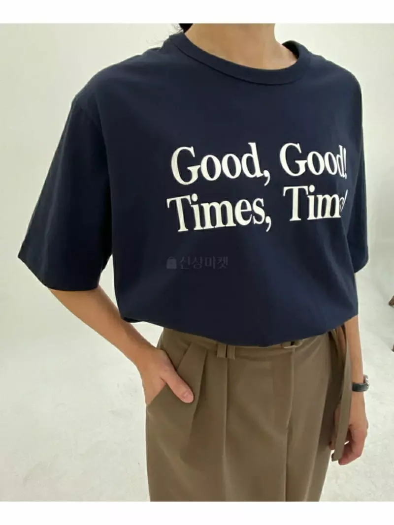 Ann Margret - Korean Women Fashion - #womensfashion - Good Paint Tee - 3
