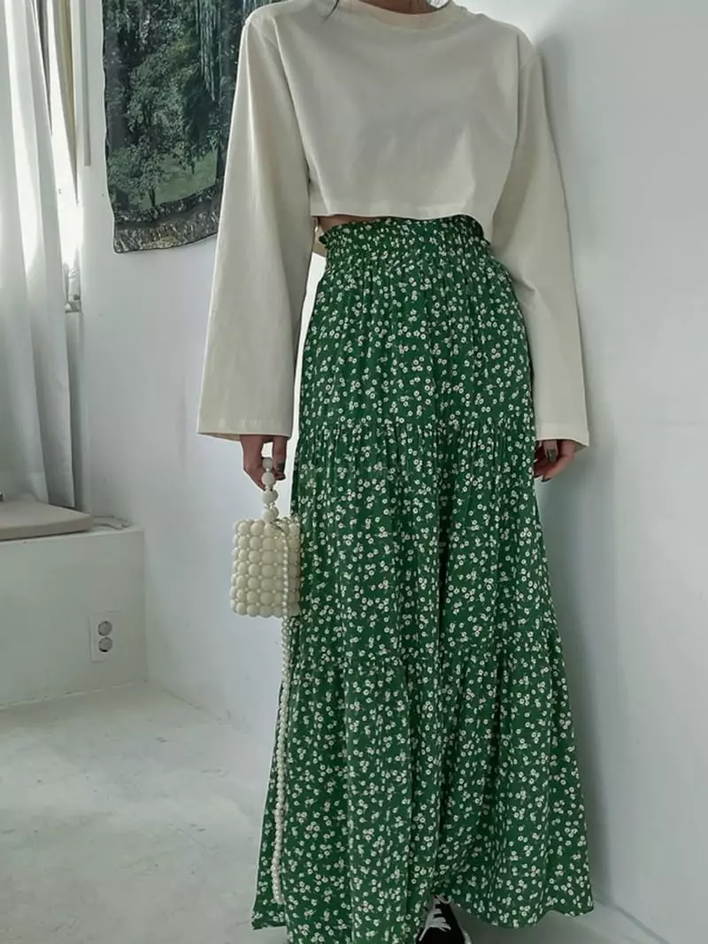 Another Avenue - Korean Women Fashion - #momslook - Crop Tee - 3