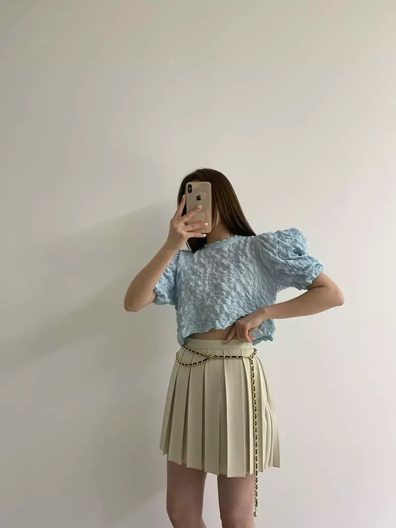 Another Avenue - Korean Women Fashion - #momslook - Bbogle Puff Tee