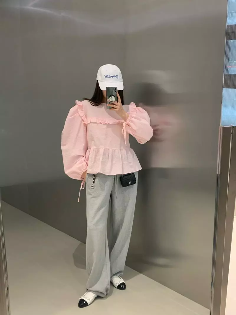 Another Avenue - Korean Women Fashion - #restrostyle - Pastel Blouse - 2