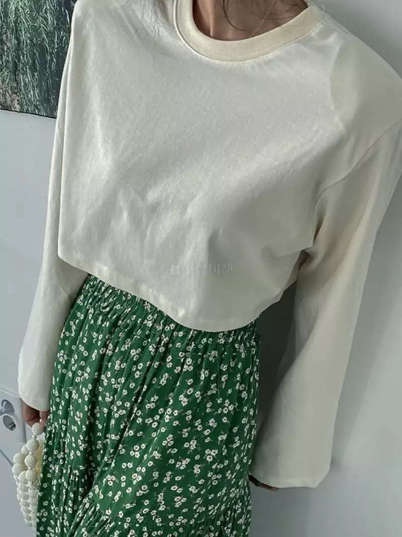 Another Avenue - Korean Women Fashion - #thelittlethings - Crop Tee - 2