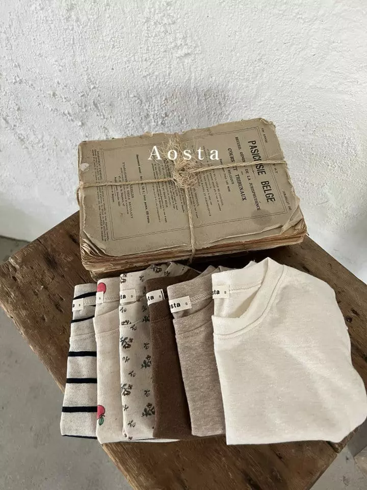 Aosta - Korean Children Fashion - #childrensboutique - Linen Tee