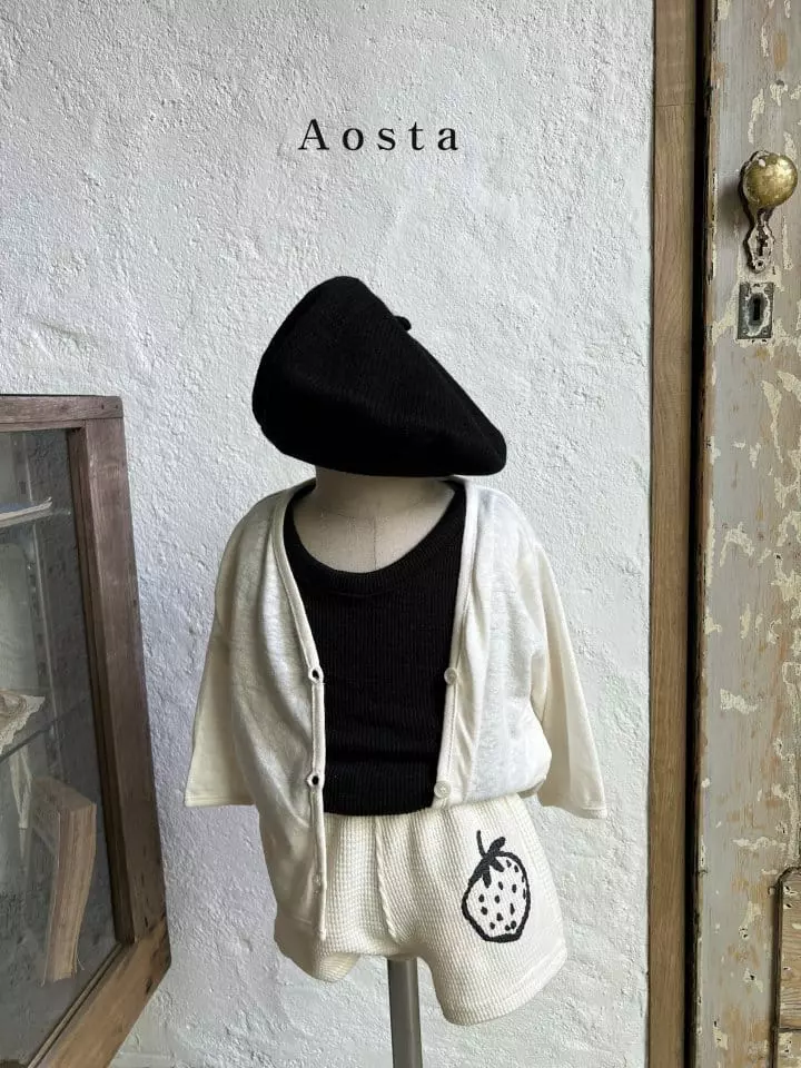 Aosta - Korean Children Fashion - #discoveringself - Linen Cardigan - 5