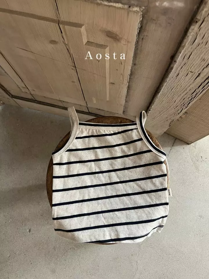 Aosta - Korean Children Fashion - #kidsshorts - Linen Sleeveless - 6