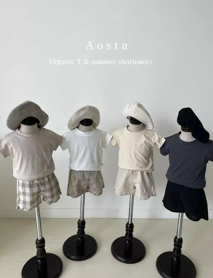 Aosta - Korean Children Fashion - #kidsshorts - Organic Tee - 7