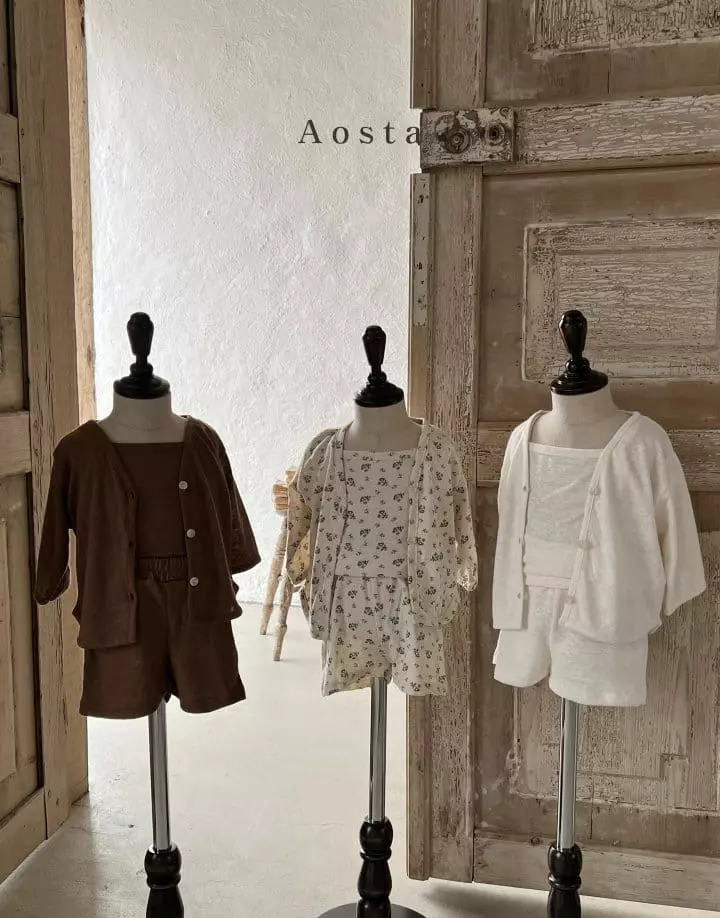 Aosta - Korean Children Fashion - #kidzfashiontrend - Linen Cardigan - 9
