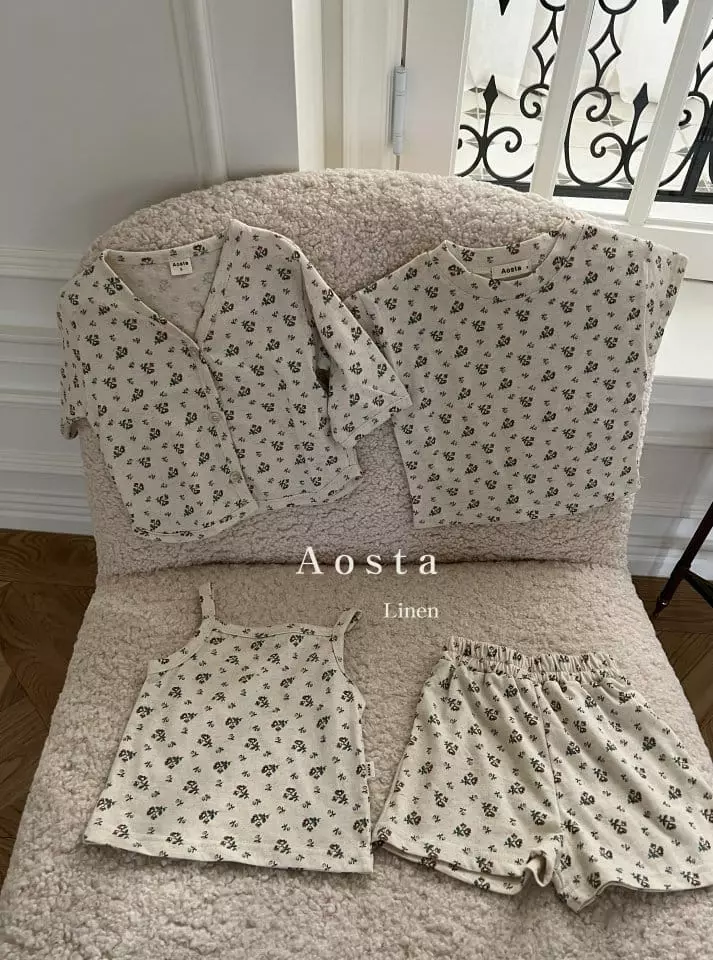 Aosta - Korean Children Fashion - #kidzfashiontrend - Linen Sleeveless - 8