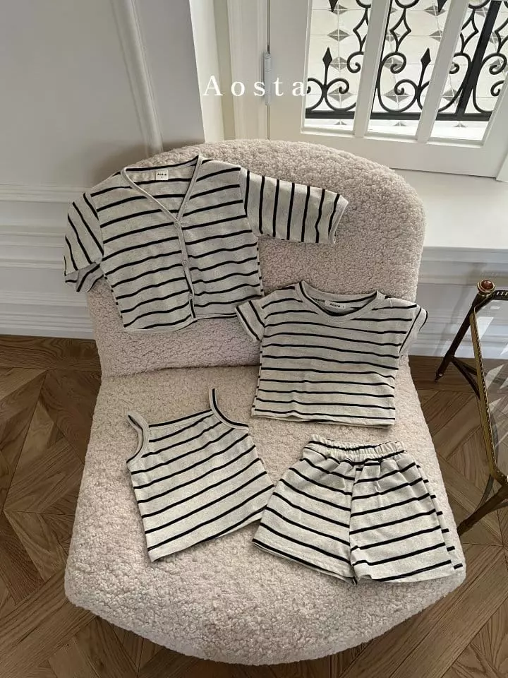 Aosta - Korean Children Fashion - #magicofchildhood - Linen Sleeveless - 11
