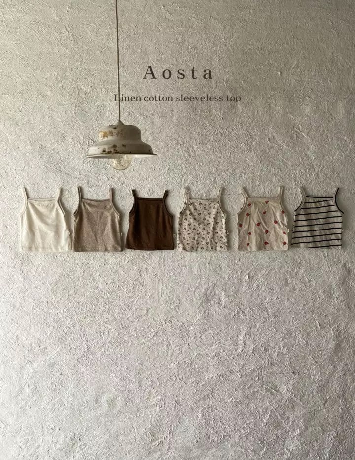 Aosta - Korean Children Fashion - #minifashionista - Linen Sleeveless - 12