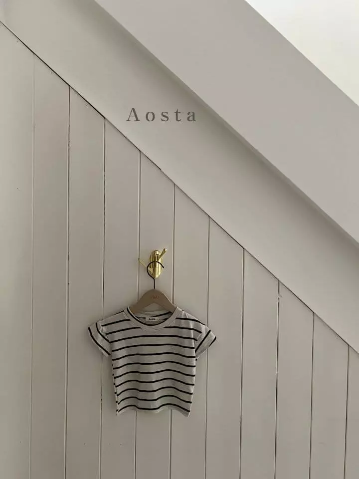 Aosta - Korean Children Fashion - #prettylittlegirls - Linen Tee - 12
