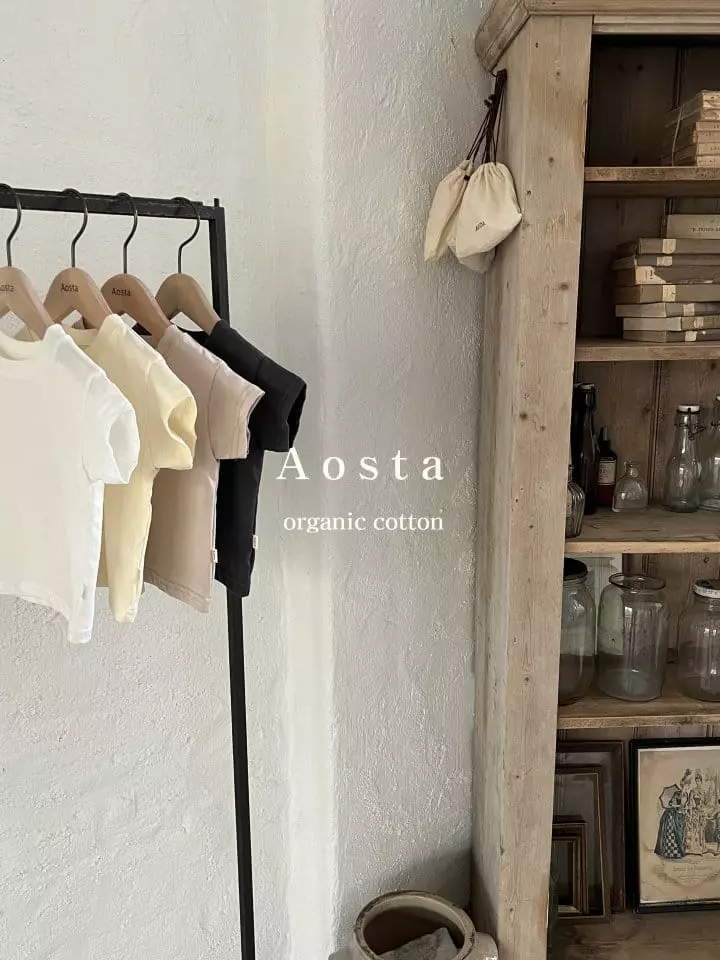 Aosta - Korean Children Fashion - #stylishchildhood - Organic Tee