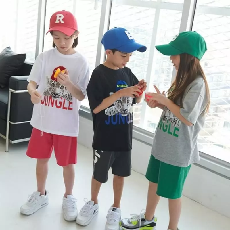 Apple Smile - Korean Children Fashion - #childofig - Tiger Tee - 6