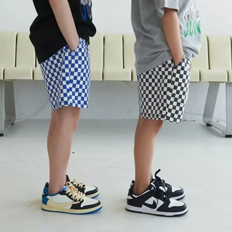 Apple Smile - Korean Children Fashion - #discoveringself - Check PANts - 3
