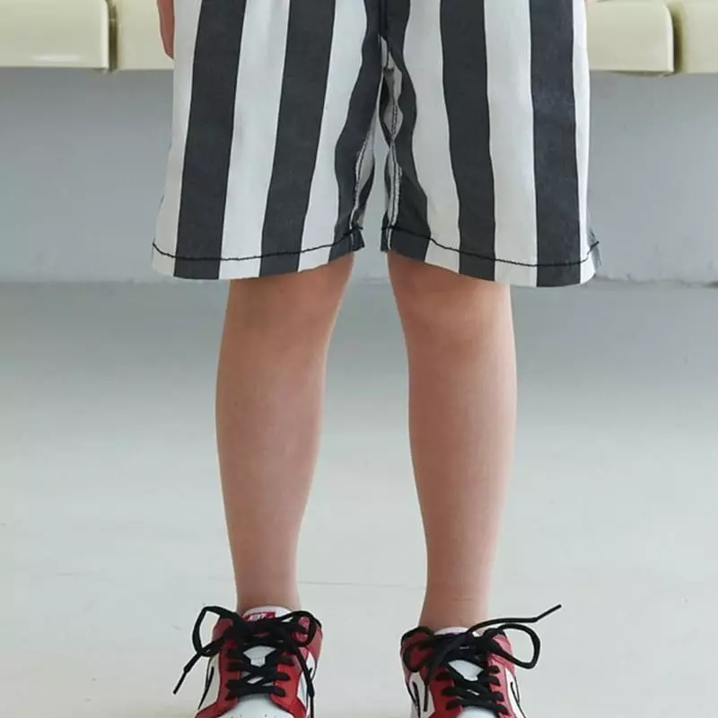 Apple Smile - Korean Children Fashion - #fashionkids - Stripes Pants