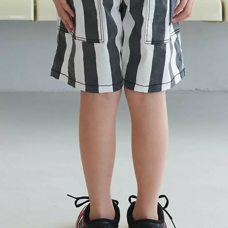 Apple Smile - Korean Children Fashion - #kidsstore - Stripes Pants - 4