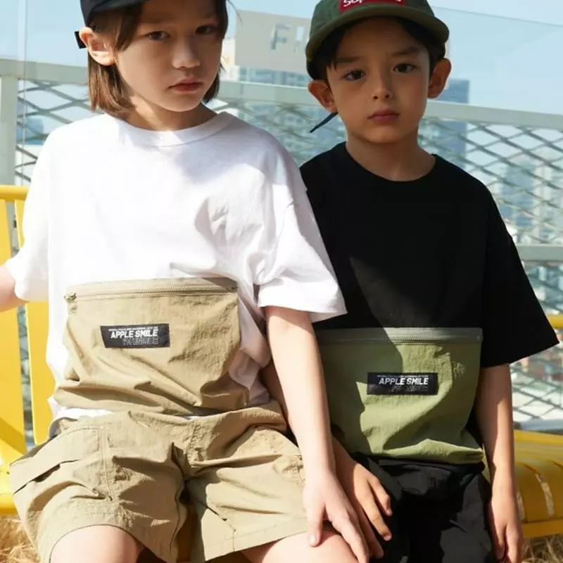 Apple Smile - Korean Children Fashion - #magicofchildhood - Unique Tee