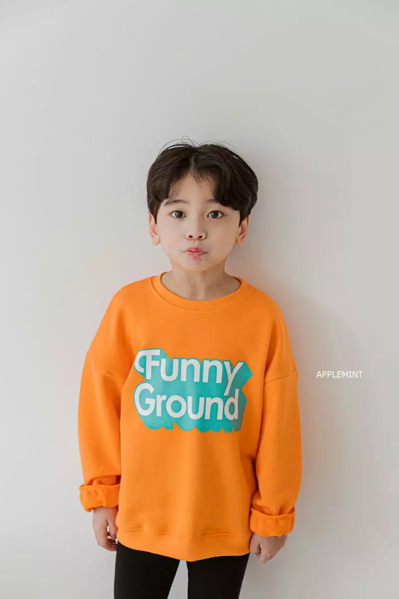 Applemint - Korean Children Fashion - #Kfashion4kids - Funny Sweatshirt - 2