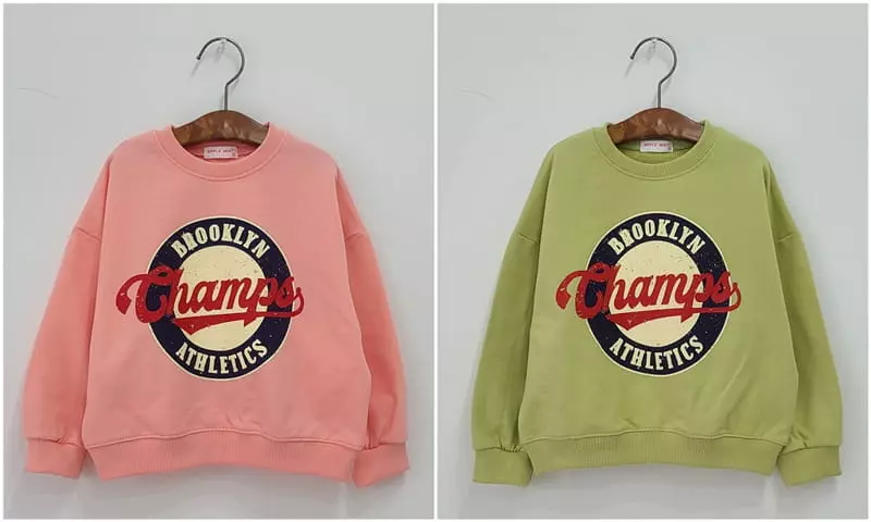 Applemint - Korean Children Fashion - #Kfashion4kids - Camps Sweatshirt