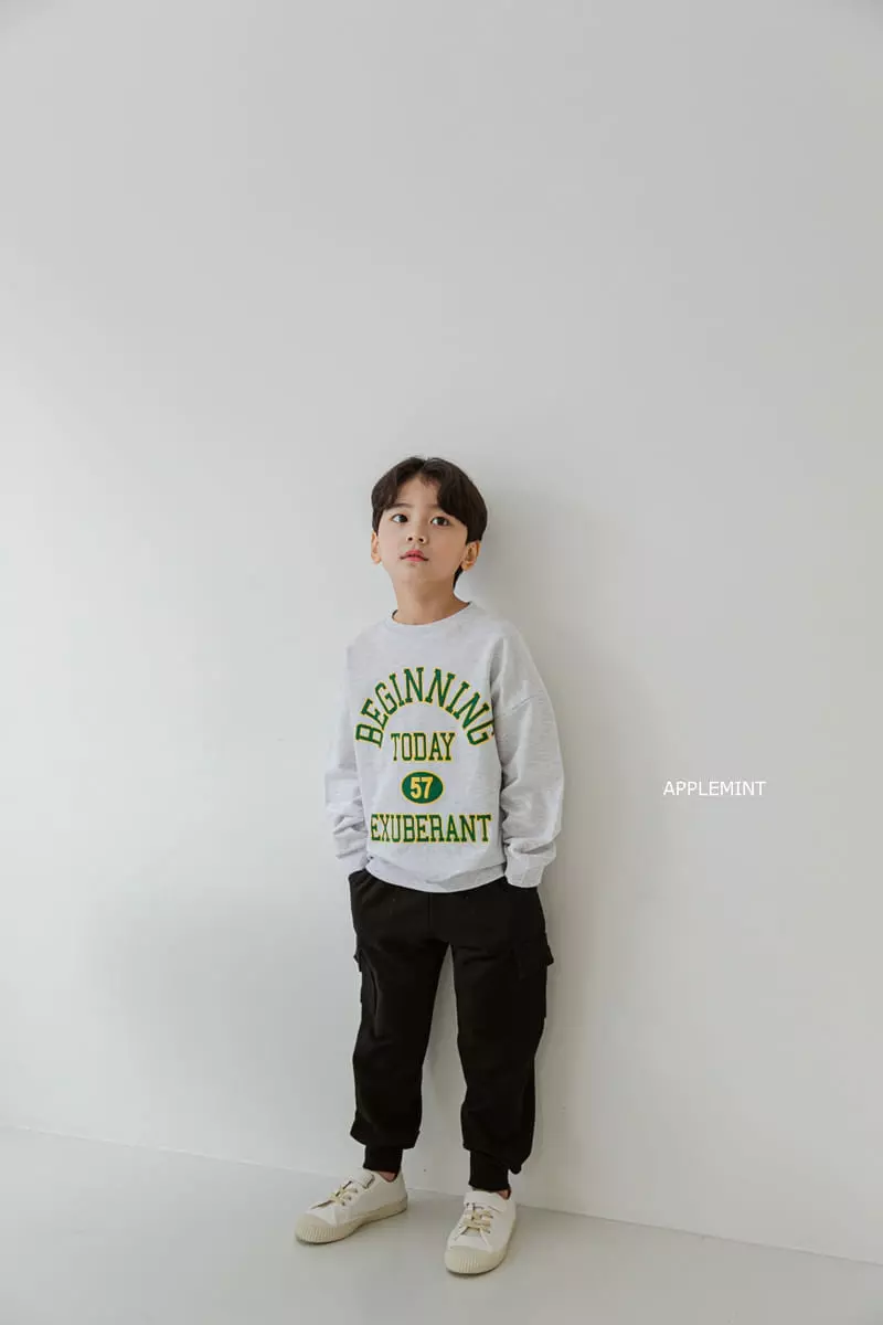 Applemint - Korean Children Fashion - #Kfashion4kids - Bun Bbang Jogger Pants - 3