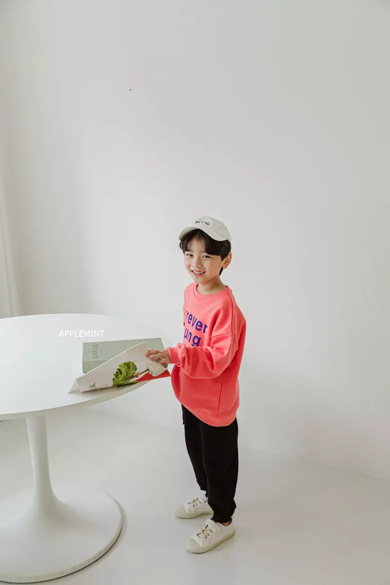 Applemint - Korean Children Fashion - #childofig - Forever Young Sweatshirt - 8