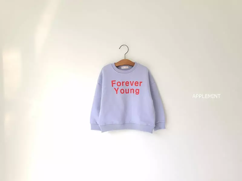 Applemint - Korean Children Fashion - #childofig - Forever Young Sweatshirt - 9